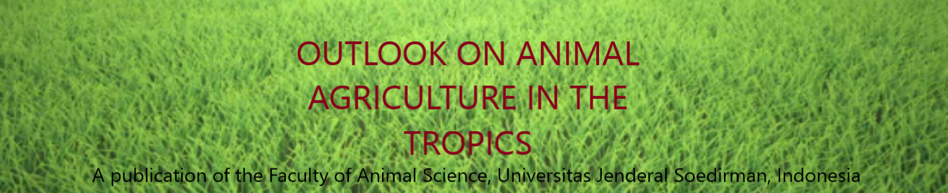 OUTLOOK ON ANIMAL AGRICULTURE IN THE TROPICS